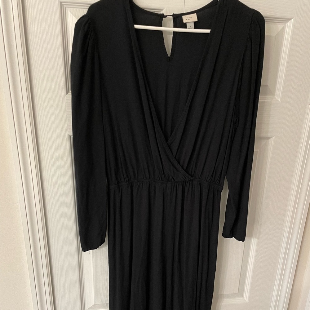 A New Day target brand black flowing pant suit/pant suit.